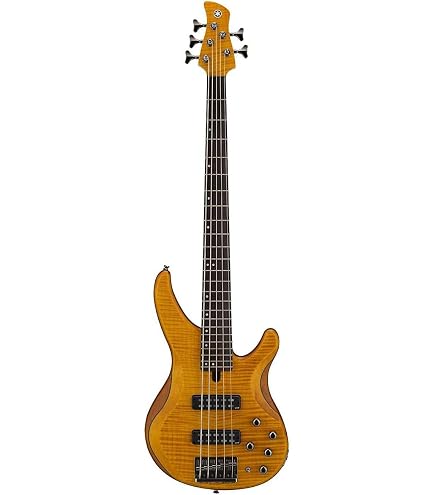 Amazon.com: Yamaha TRBX604 4-String Flamed Maple Bass Guitar